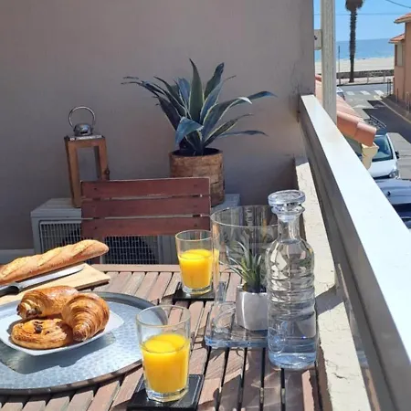 Apartment T2 Vue Mer Climatise A 40m De La Plage Canet-en-Roussillon