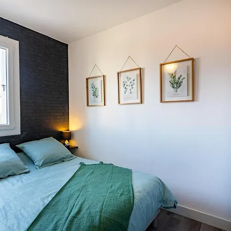 Apartment T2 Vue Mer Climatise A 40m De La Plage