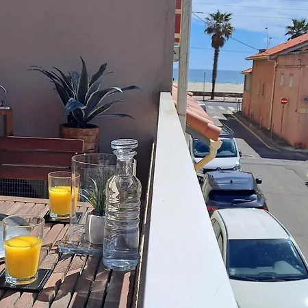 T2 Vue Mer Climatise A 40m De La Plage Apartment